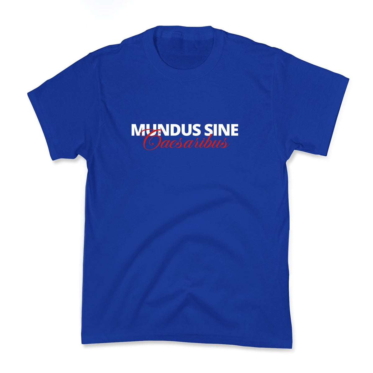 Mundus Sine Caesaribus CEO Quote Kids Tee Unisex