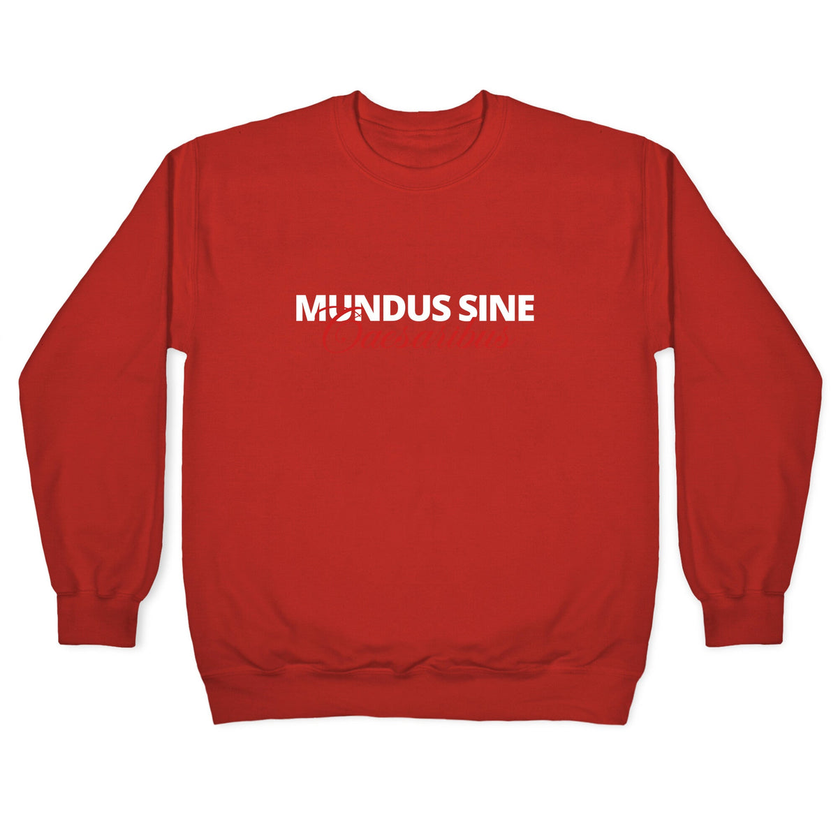 Mundus Sine Caesaribus CEO Quote Crewneck Unisex