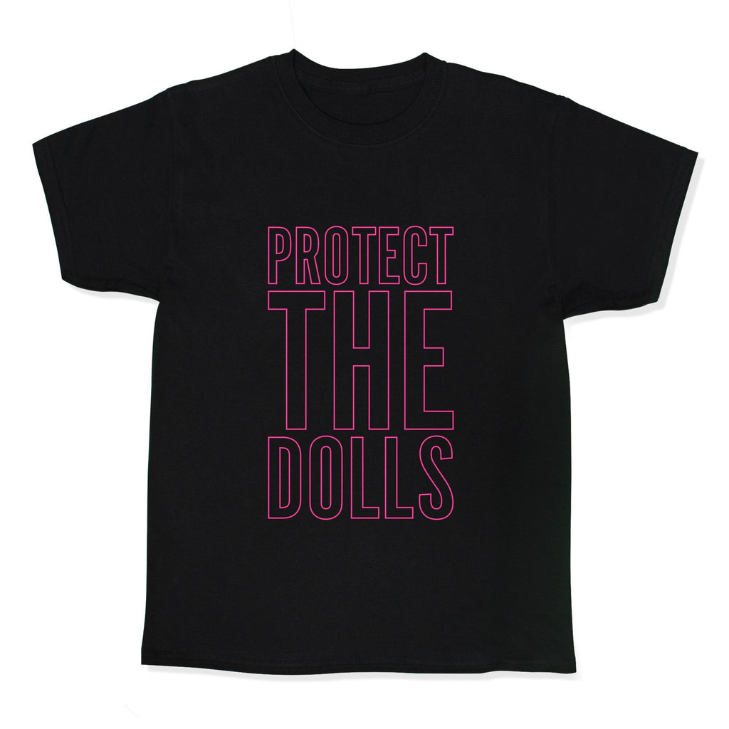 Protect The Dolls Trans Rights Kids Tee Unisex