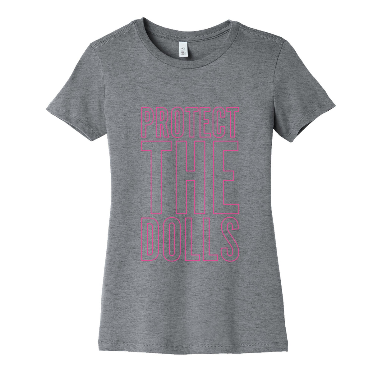 Protect The Dolls Trans Rights Womens Cotton Tee Unisex