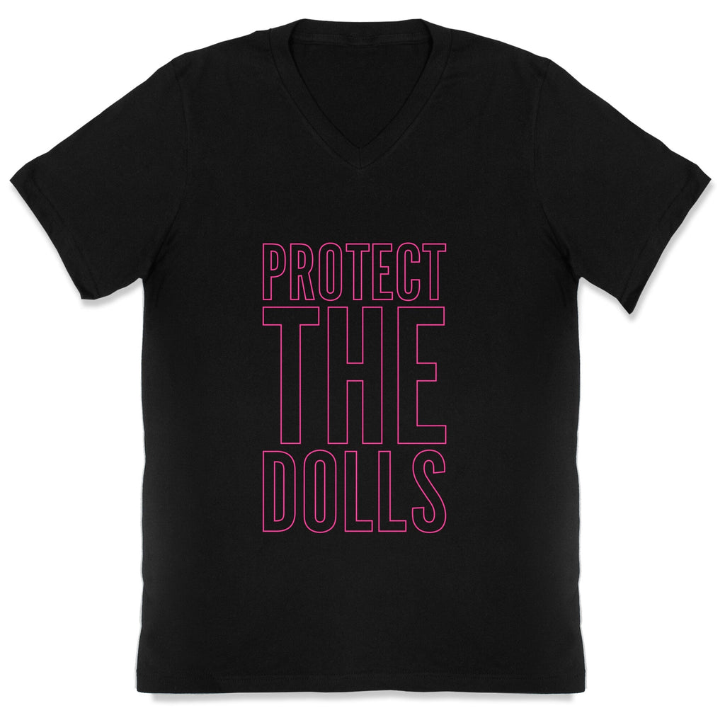 Protect The Dolls Trans Rights V-Neck Unisex