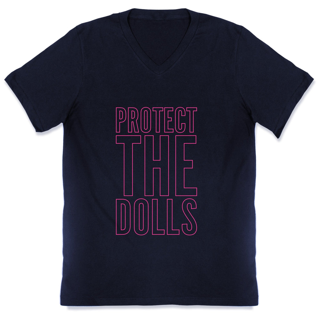 Protect The Dolls Trans Rights V-Neck Unisex