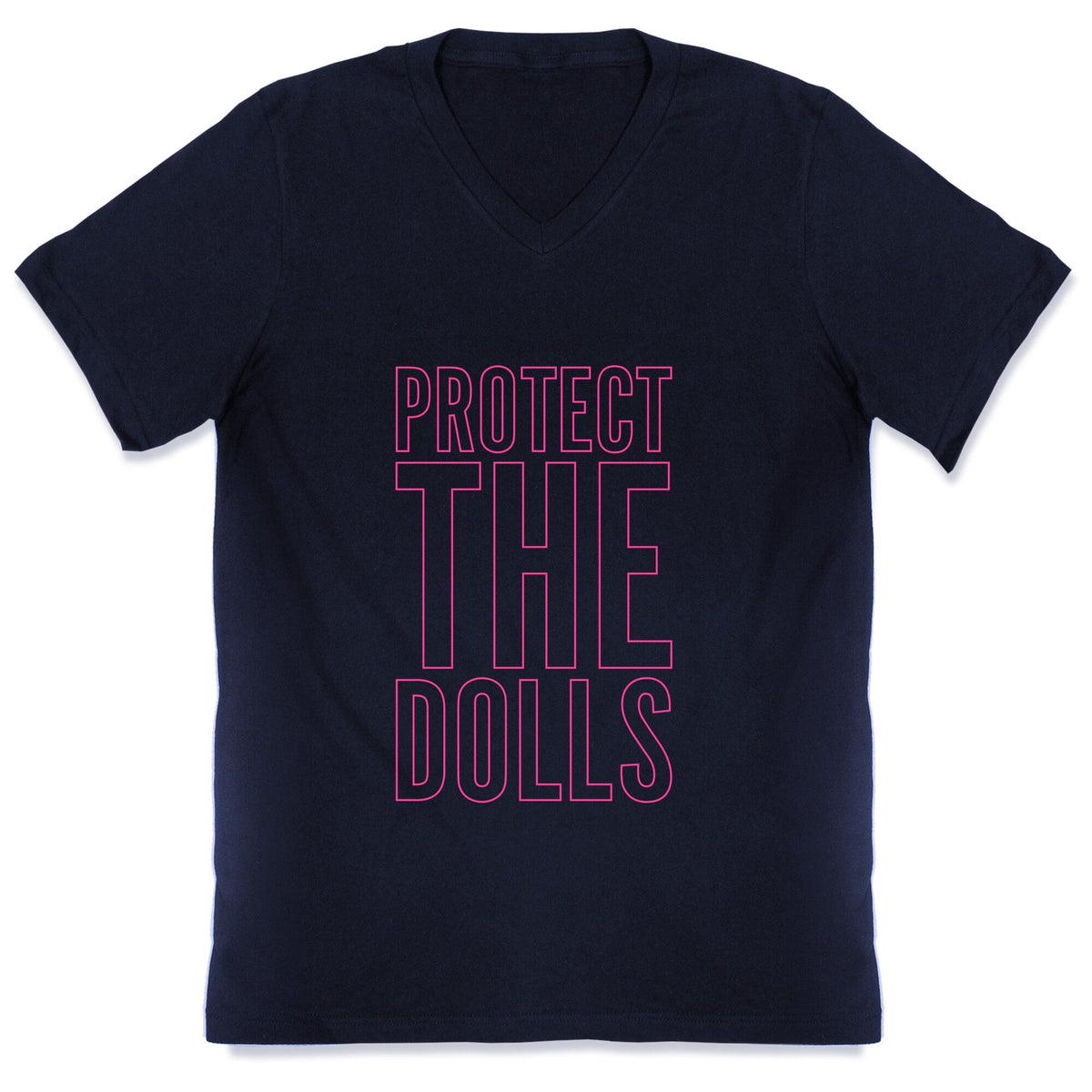 Protect The Dolls Trans Rights V-Neck Unisex