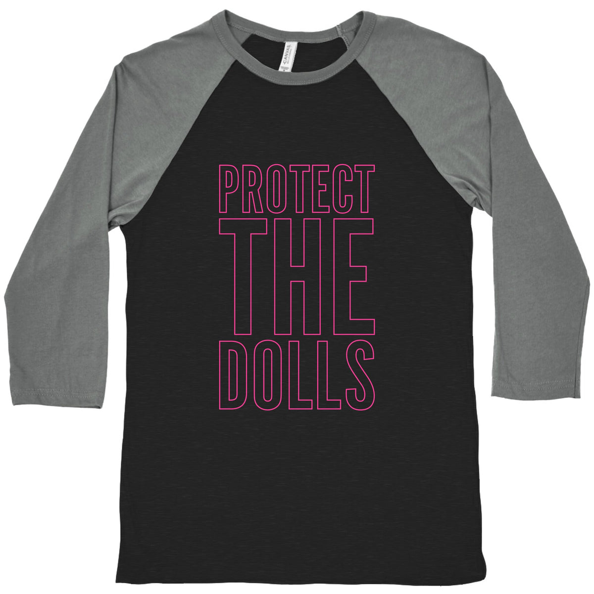 Protect The Dolls Trans Rights Baseball Tee Unisex