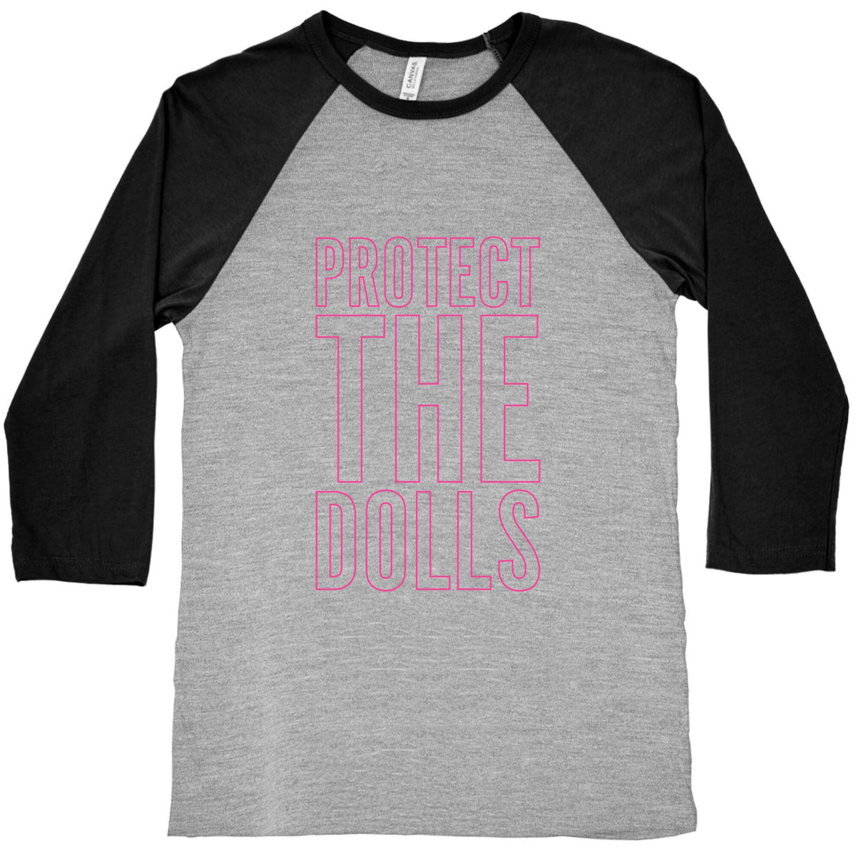 Protect The Dolls Trans Rights Baseball Tee Unisex