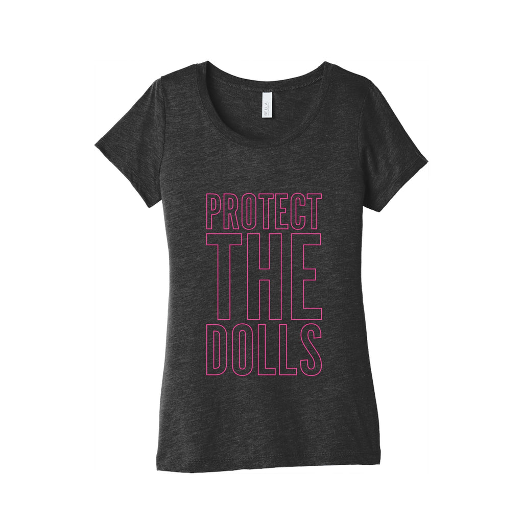Protect The Dolls Trans Rights Womens Triblend Tee Unisex