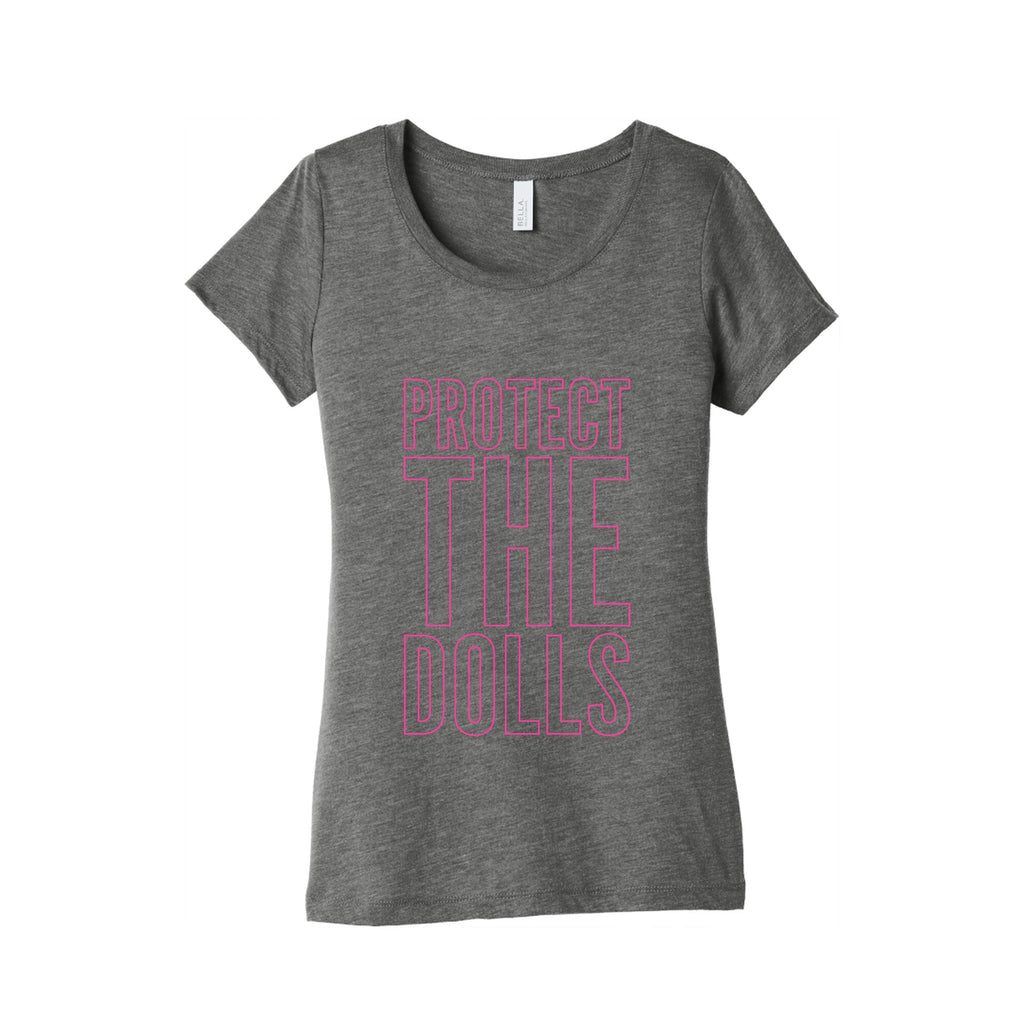 Protect The Dolls Trans Rights Womens Triblend Tee Unisex