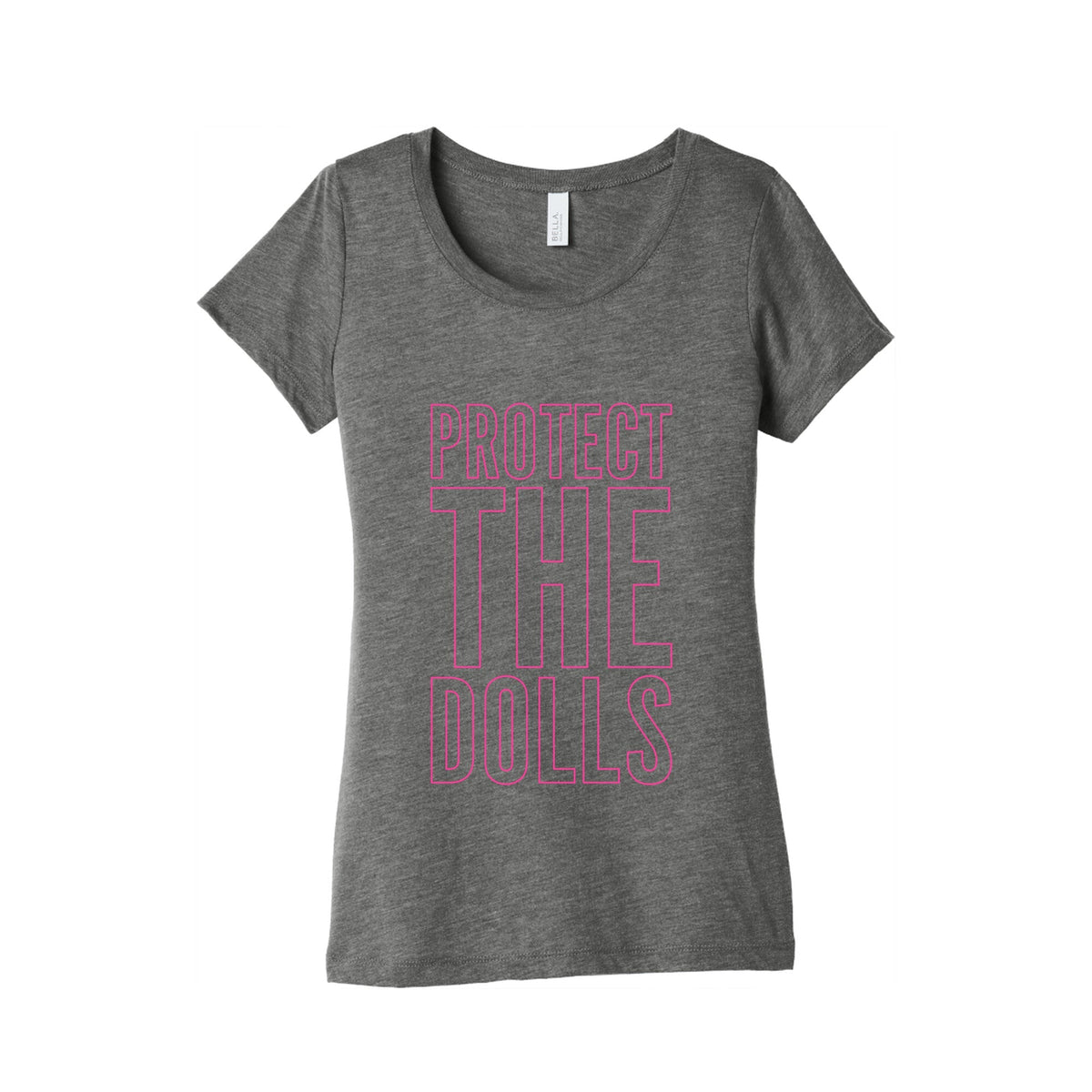 Protect The Dolls Trans Rights Womens Triblend Tee Unisex