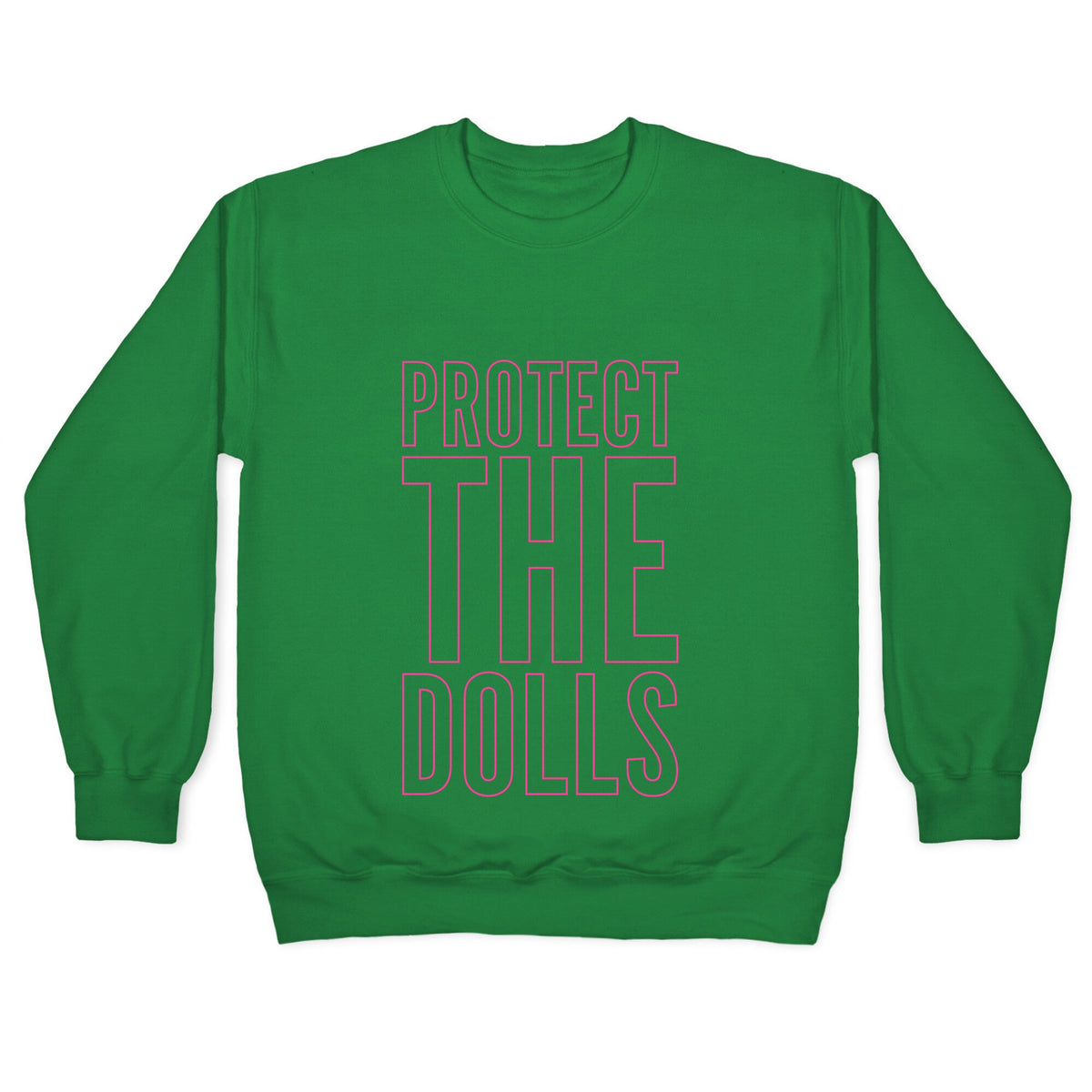 Protect The Dolls Trans Rights Crewneck Unisex