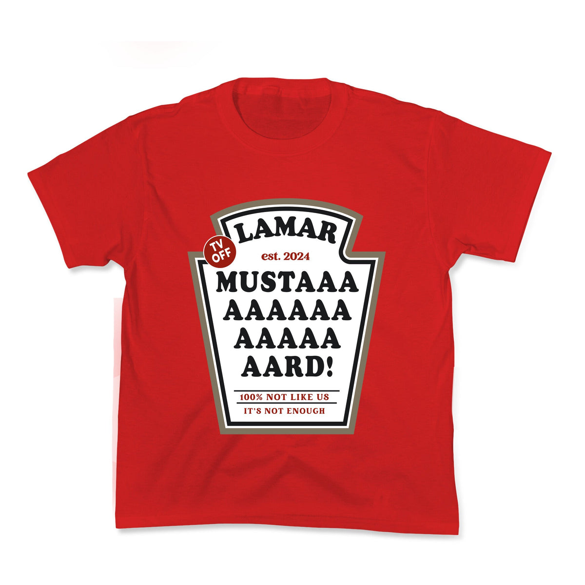 Kendrick Mustard TV Off Kids Tee Unisex