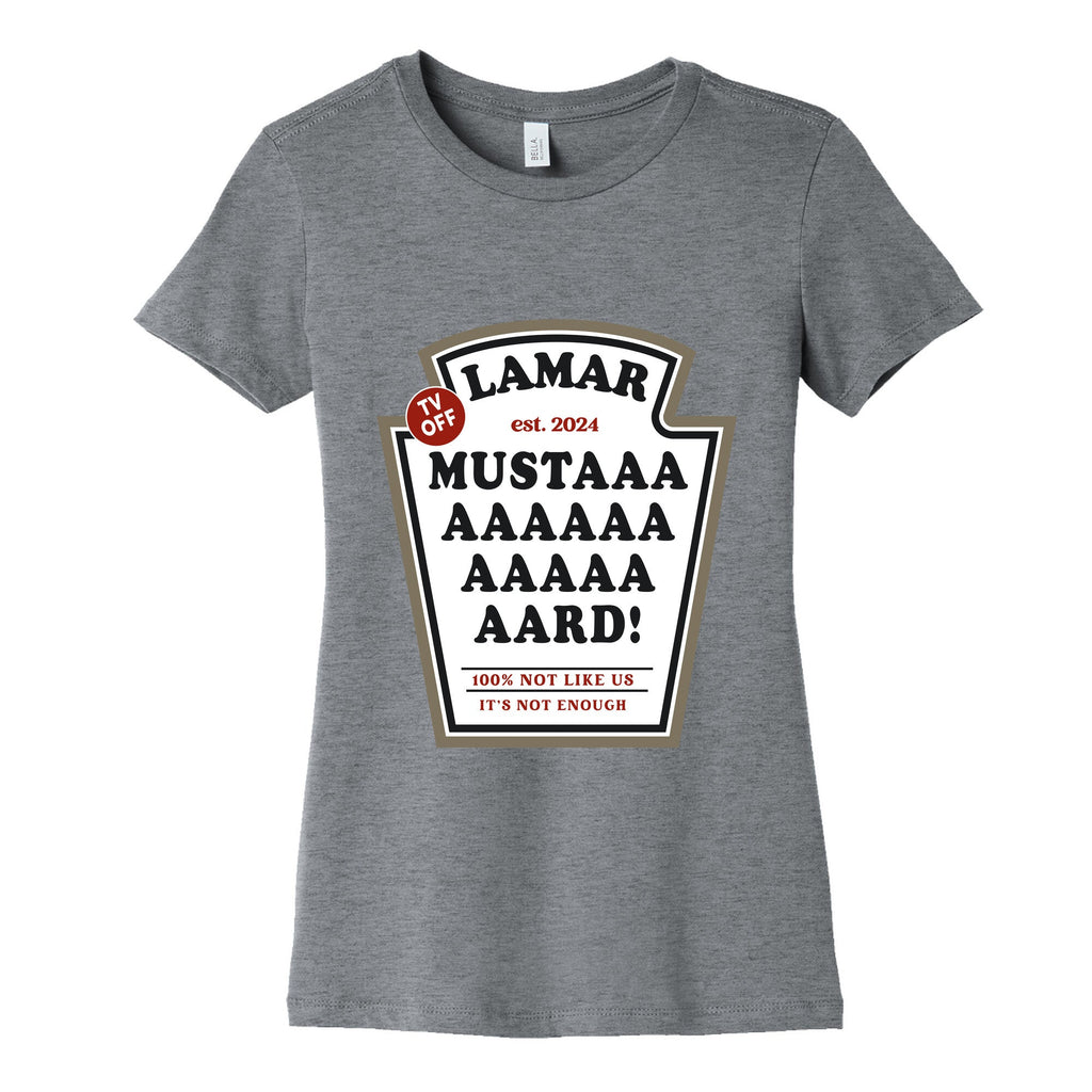 Kendrick Mustard TV Off Womens Cotton Tee Unisex