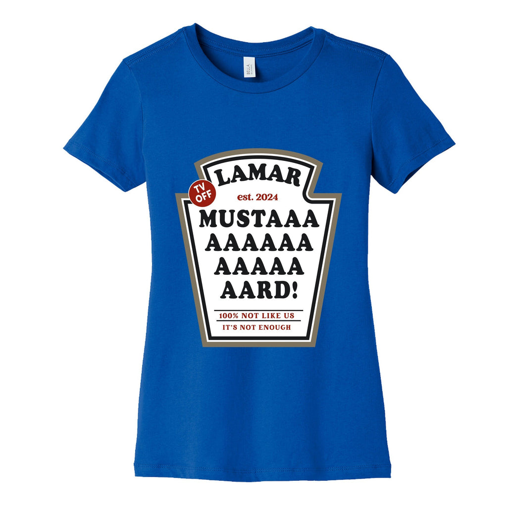 Kendrick Mustard TV Off Womens Cotton Tee Unisex