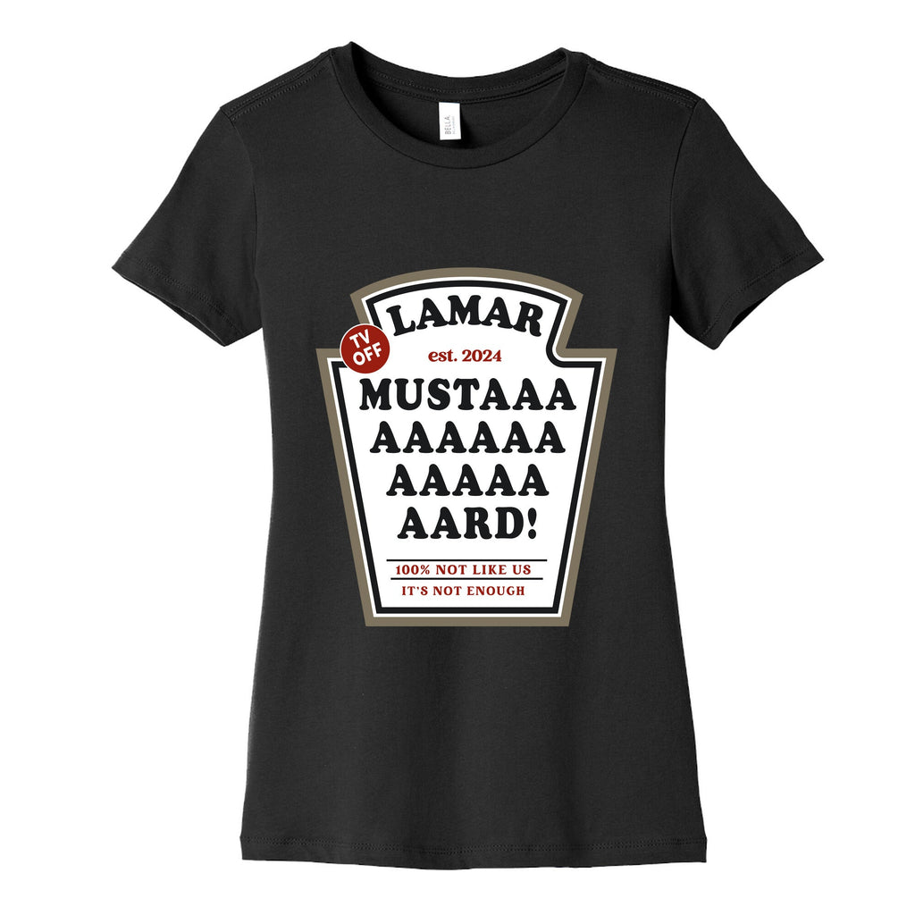 Kendrick Mustard TV Off Womens Cotton Tee Unisex