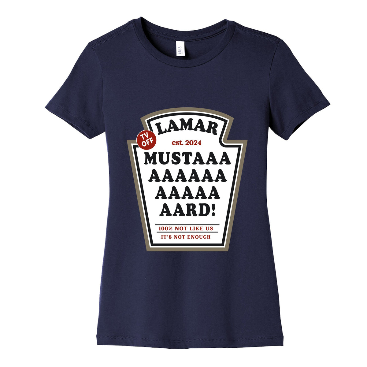 Kendrick Mustard TV Off Womens Cotton Tee Unisex