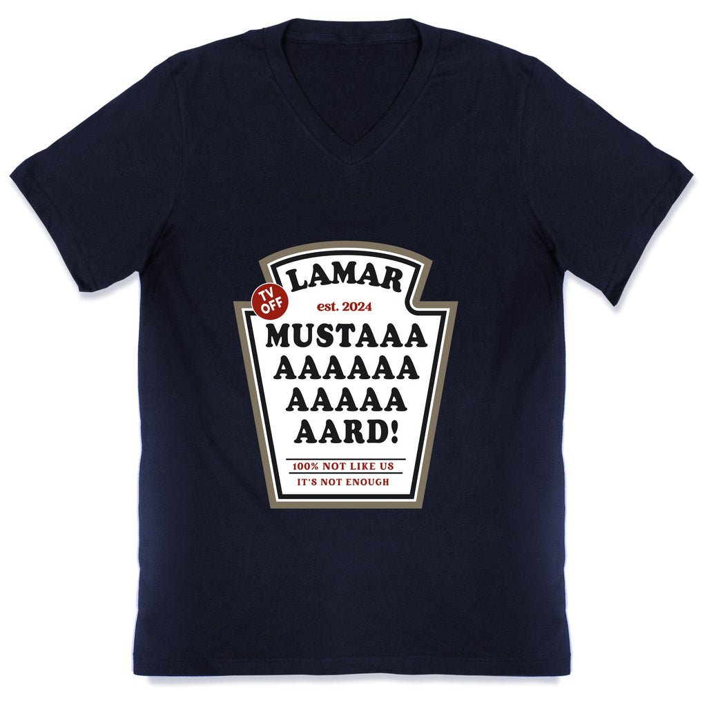 Kendrick Mustard TV Off V-Neck Unisex
