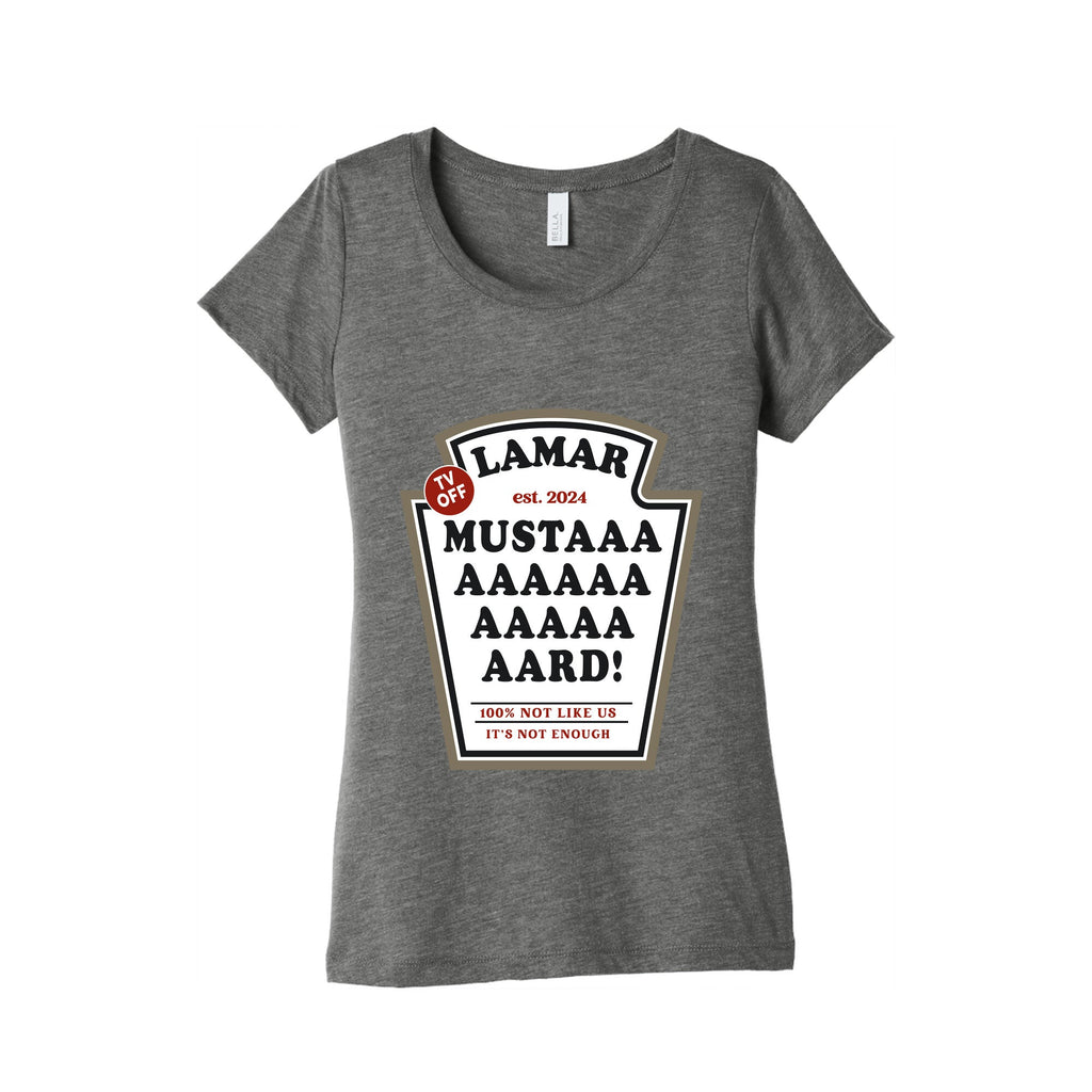 Kendrick Mustard TV Off Womens Triblend Tee Unisex