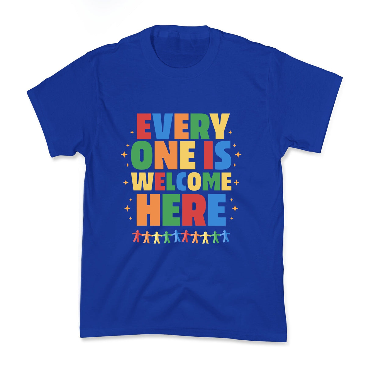 Everyone Is Welcome Here Kids Tee Unisex