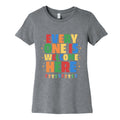 Everyone Is Welcome Here Womens Cotton Tee Unisex
