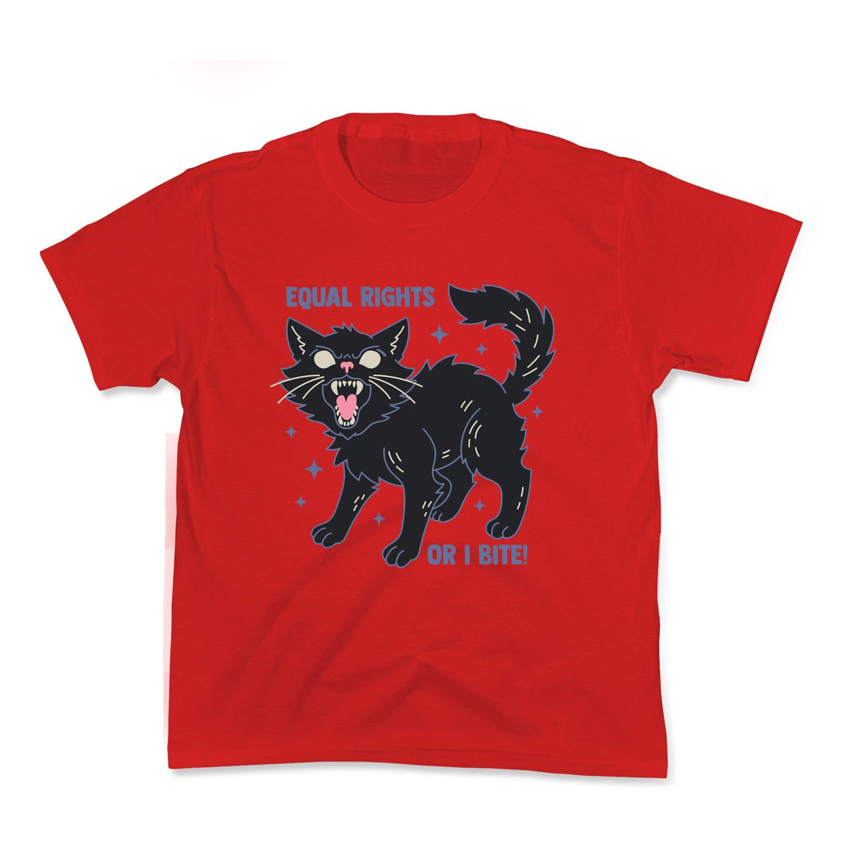 Equal Rights or I Bite Kids Tee Unisex