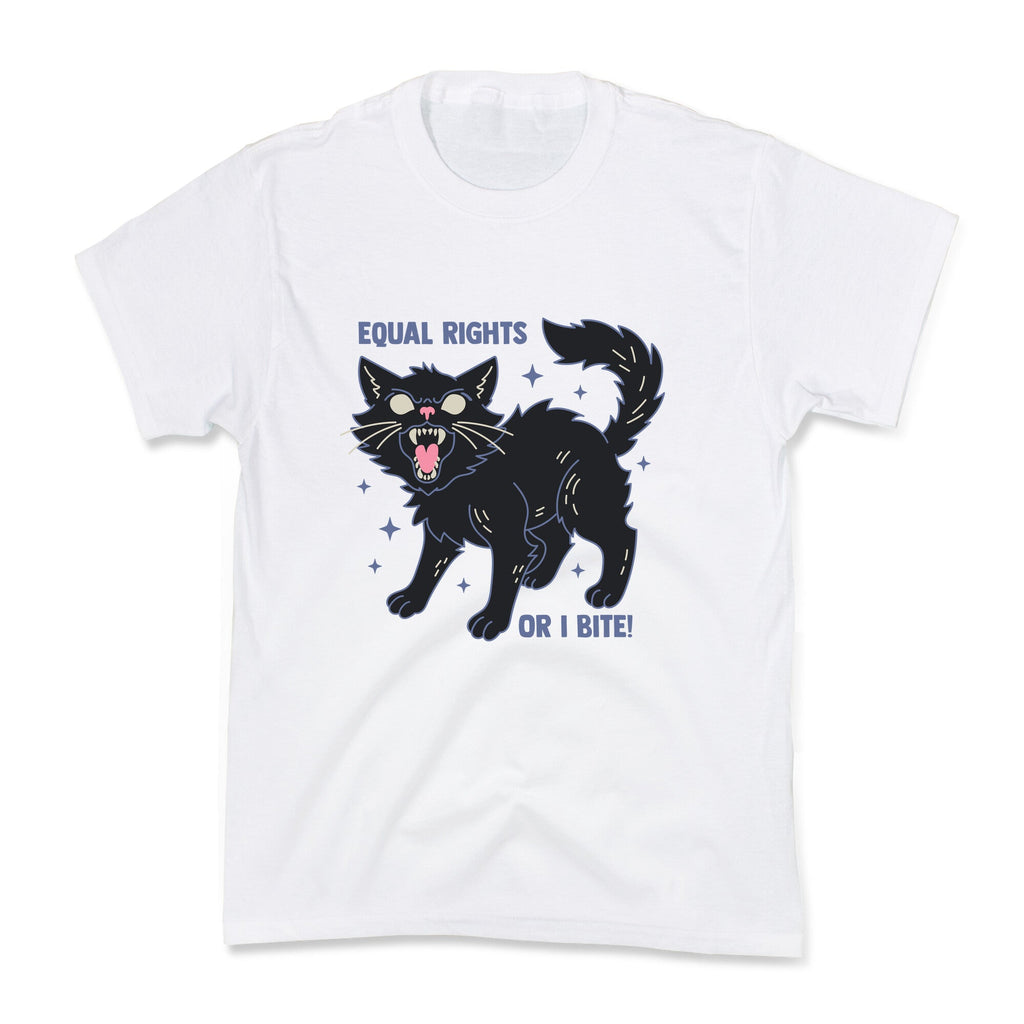 Equal Rights or I Bite Kids Tee Unisex