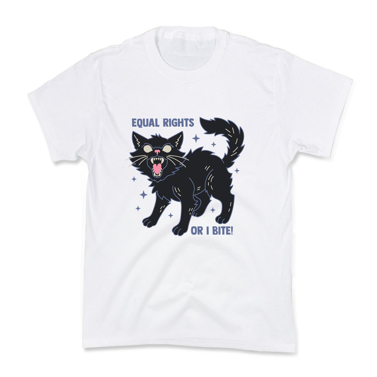 Equal Rights or I Bite Kids Tee Unisex