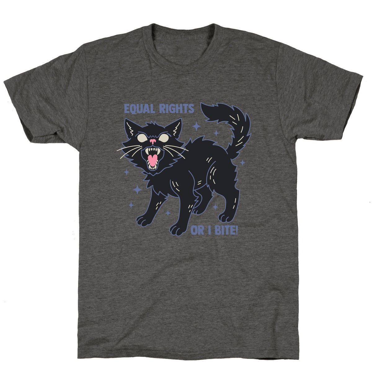 Equal Rights or I Bite Unisex Triblend Tee Unisex