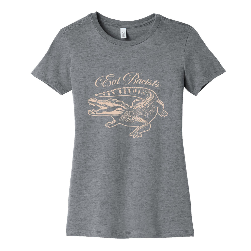Eat Racists Womens Cotton Tee Unisex
