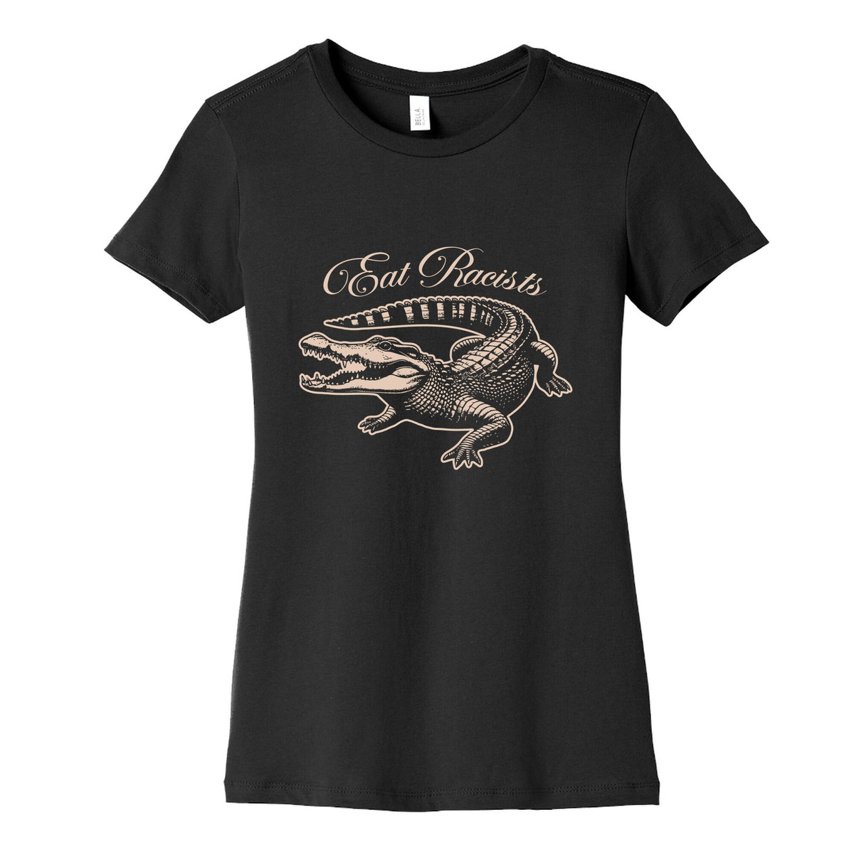 Eat Racists Womens Cotton Tee Unisex