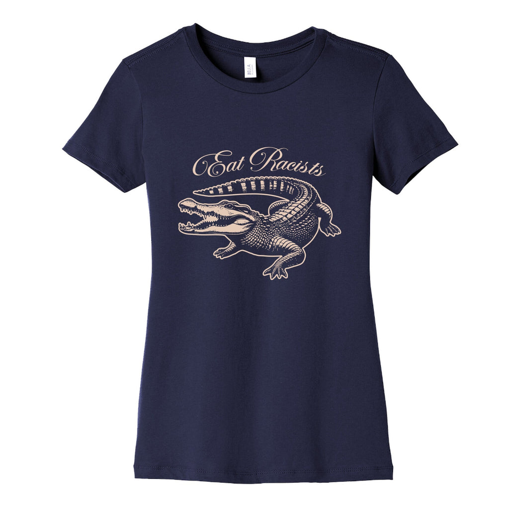 Eat Racists Womens Cotton Tee Unisex