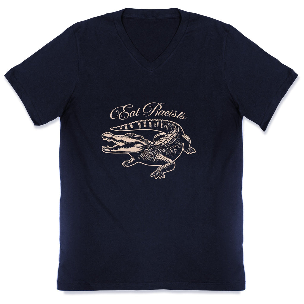 Eat Racists V-Neck Unisex