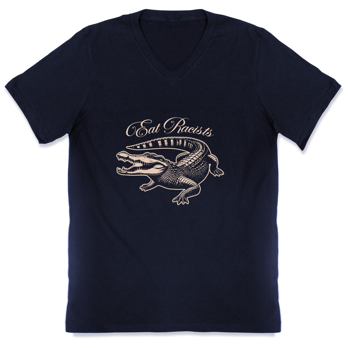 Eat Racists V-Neck Unisex