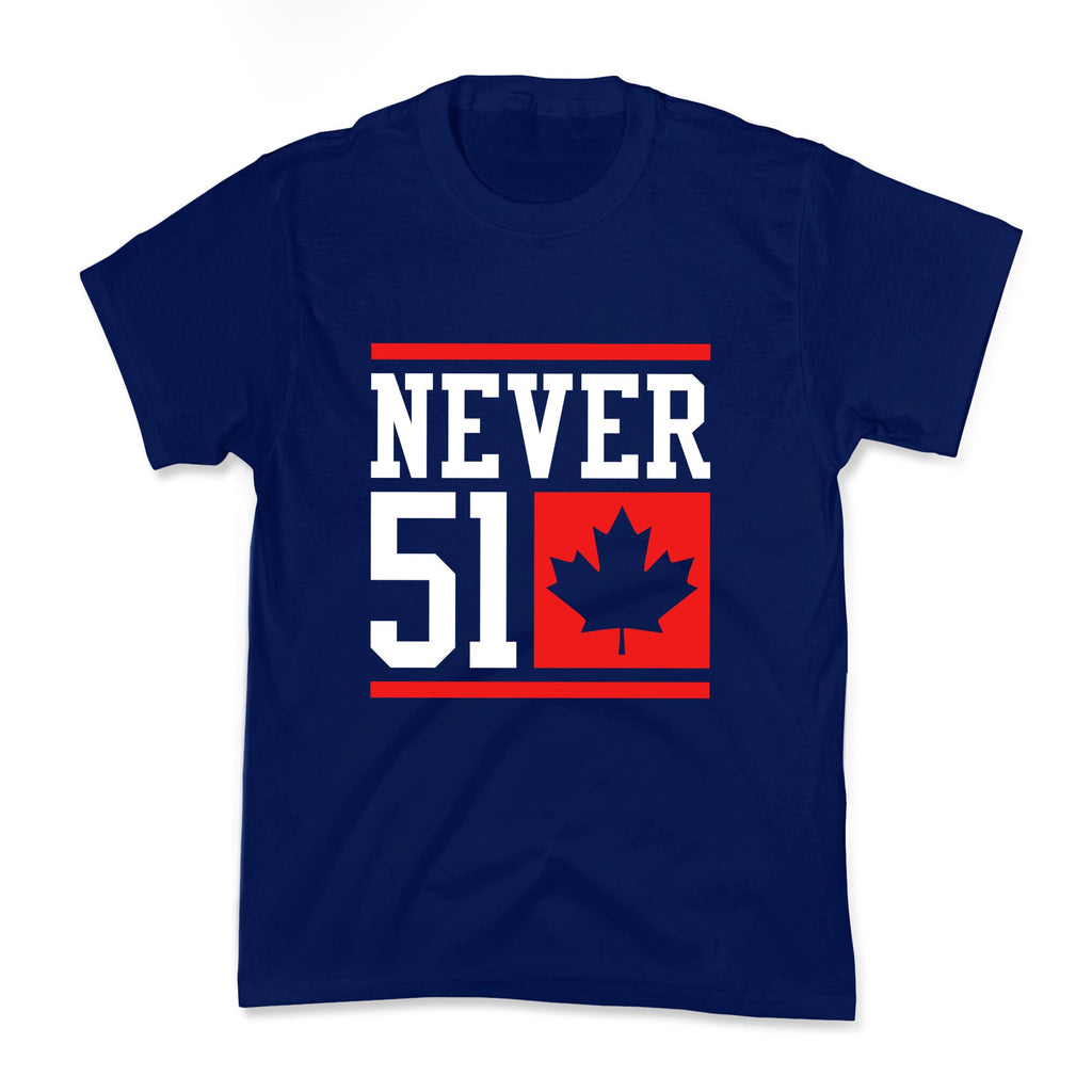 Never 51 Elbows Up Kids Tee Unisex