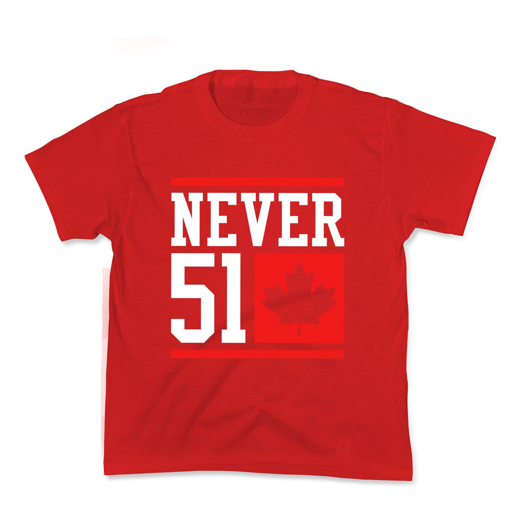 Never 51 Elbows Up Kids Tee Unisex