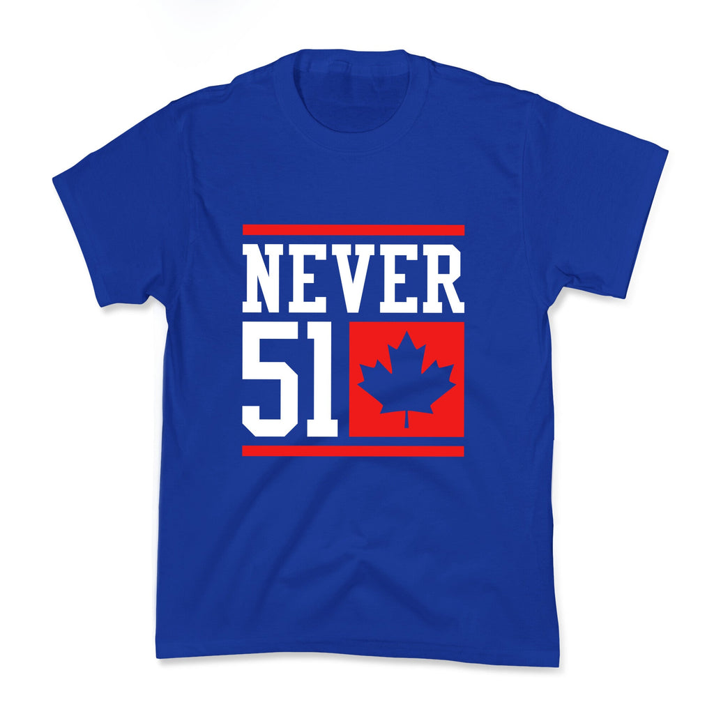 Never 51 Elbows Up Kids Tee Unisex
