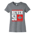 Never 51 Elbows Up Womens Cotton Tee Unisex