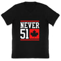 Never 51 Elbows Up V-Neck Unisex