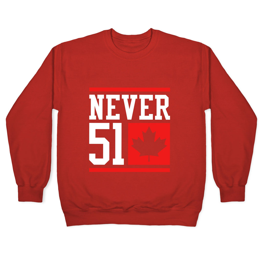 Never 51 Elbows Up Crewneck Unisex