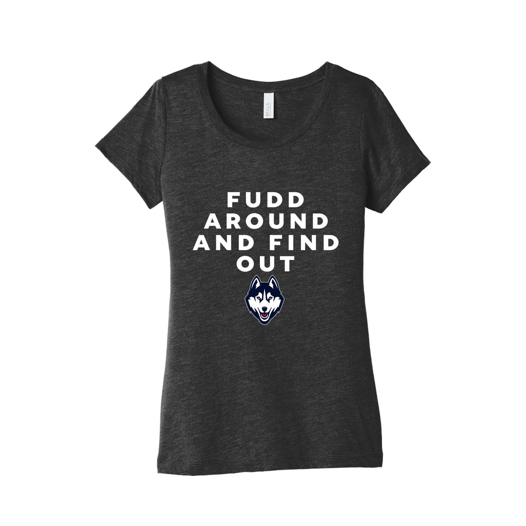 Fudd Around Find Out Womens Triblend Tee Unisex