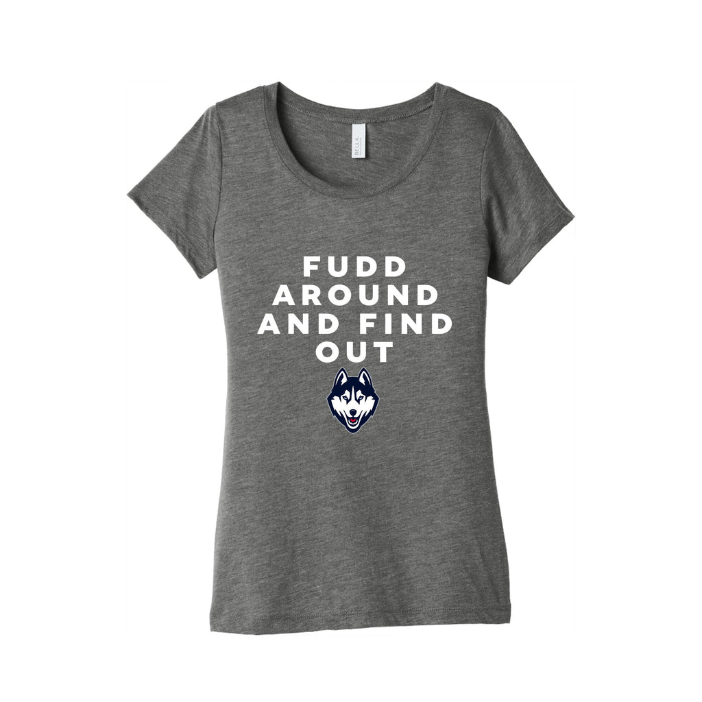 Fudd Around Find Out Womens Triblend Tee Unisex