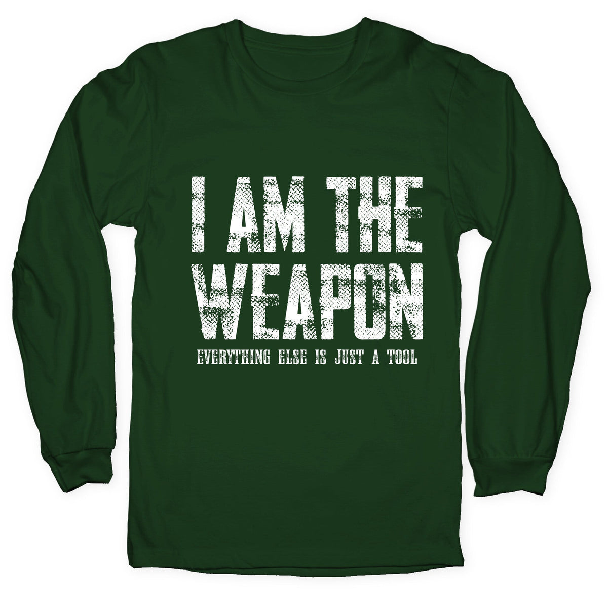 I Am The Weapon Longsleeve Tee Unisex
