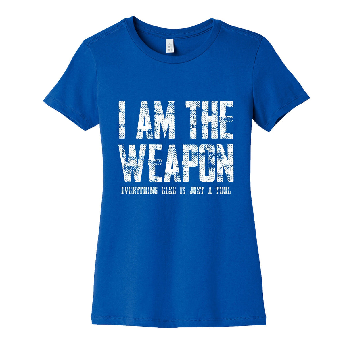 I Am The Weapon Womens Cotton Tee Unisex
