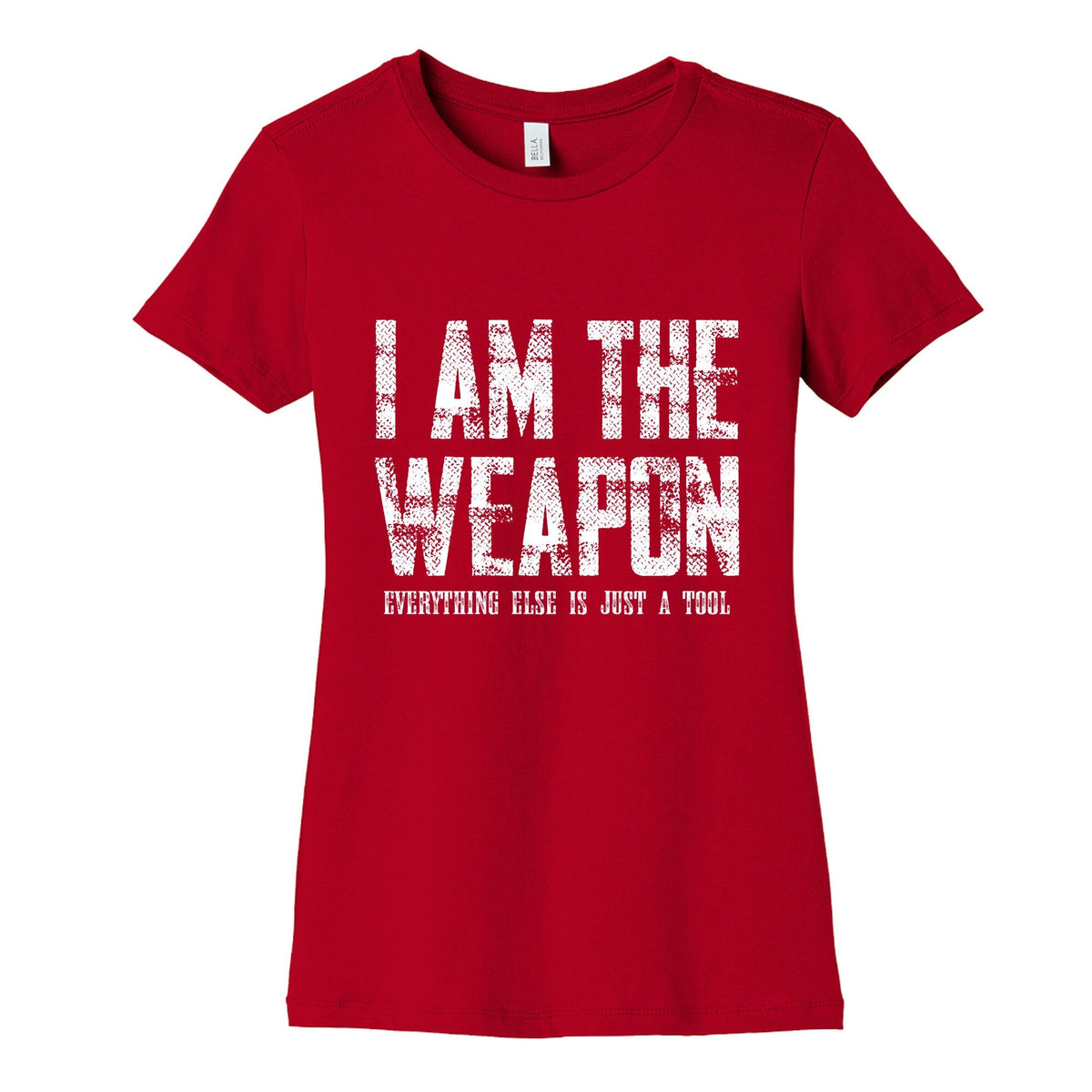 I Am The Weapon Womens Cotton Tee Unisex