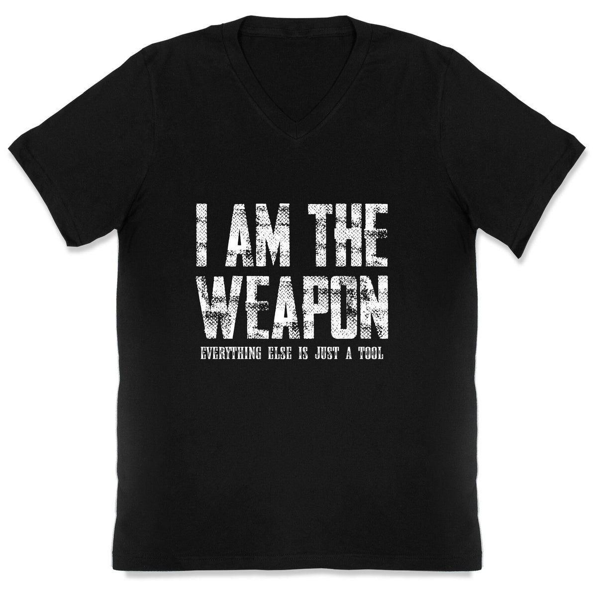 I Am The Weapon V-Neck Unisex