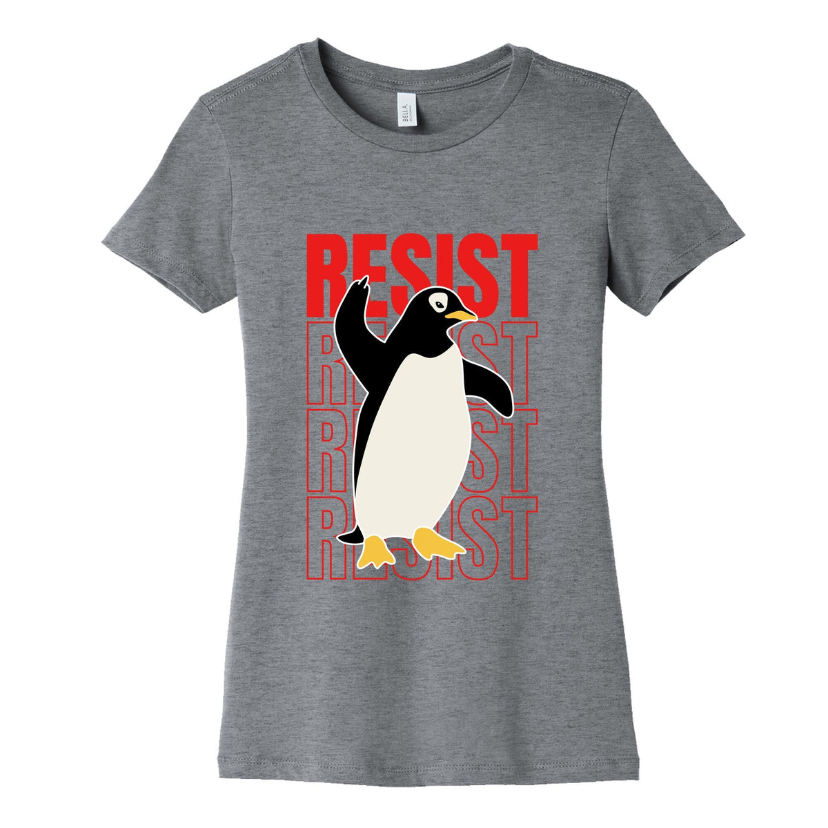 Penguin Resist Womens Cotton Tee Unisex
