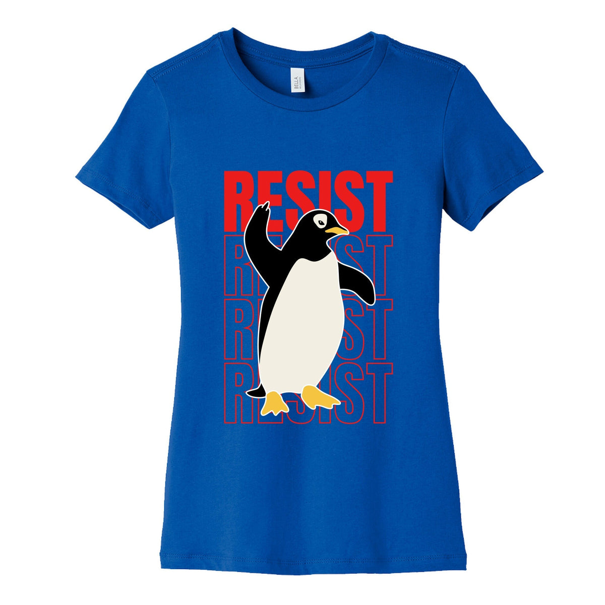 Penguin Resist Womens Cotton Tee Unisex