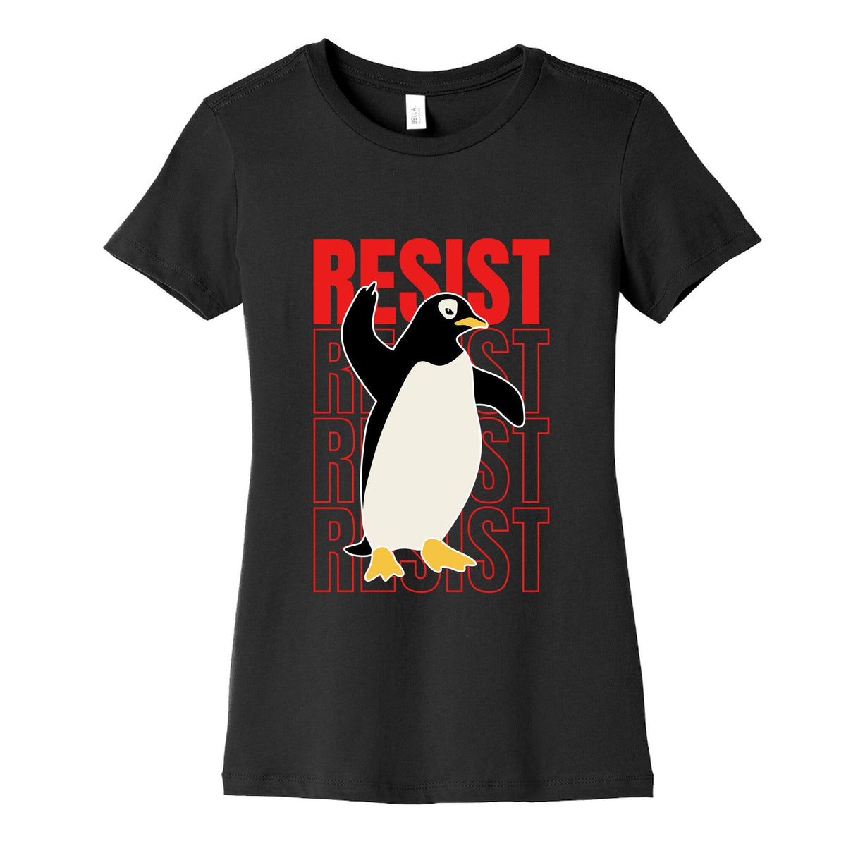 Penguin Resist Womens Cotton Tee Unisex