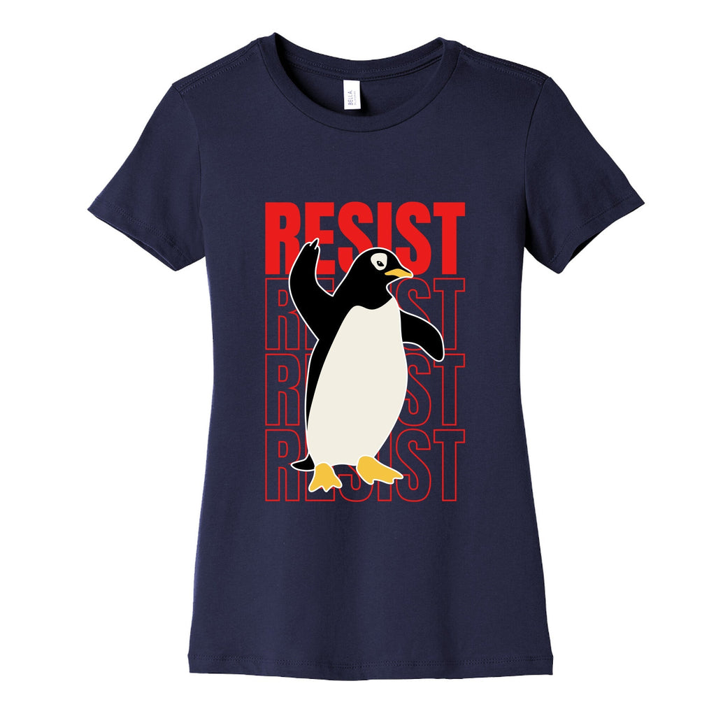 Penguin Resist Womens Cotton Tee Unisex