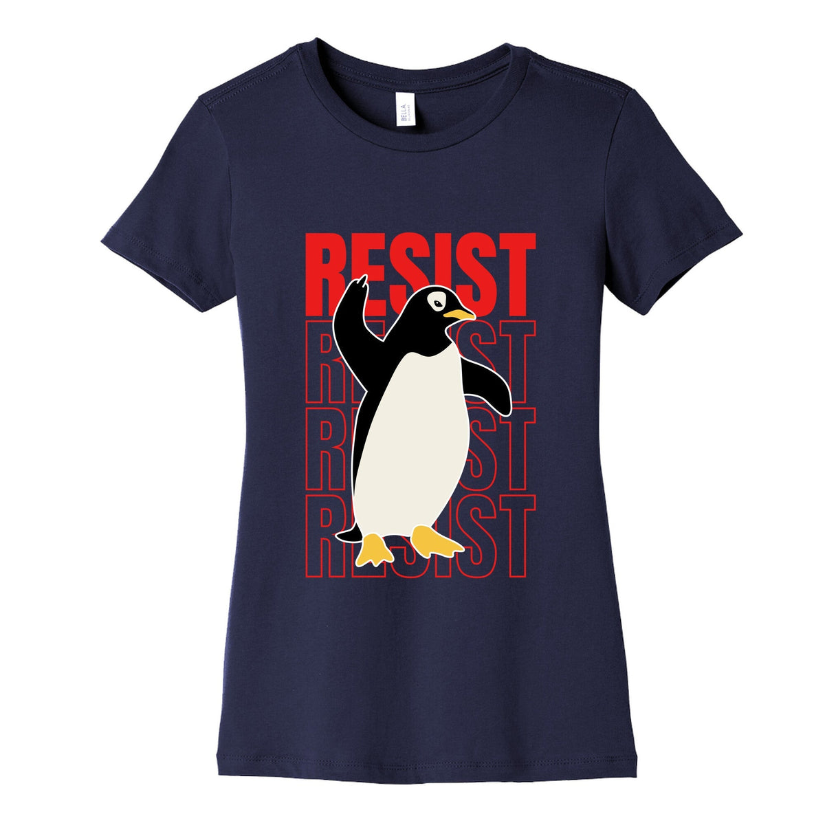 Penguin Resist Womens Cotton Tee Unisex