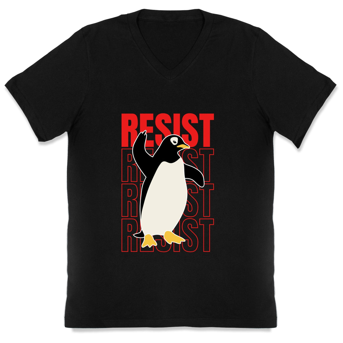 Penguin Resist V-Neck Unisex