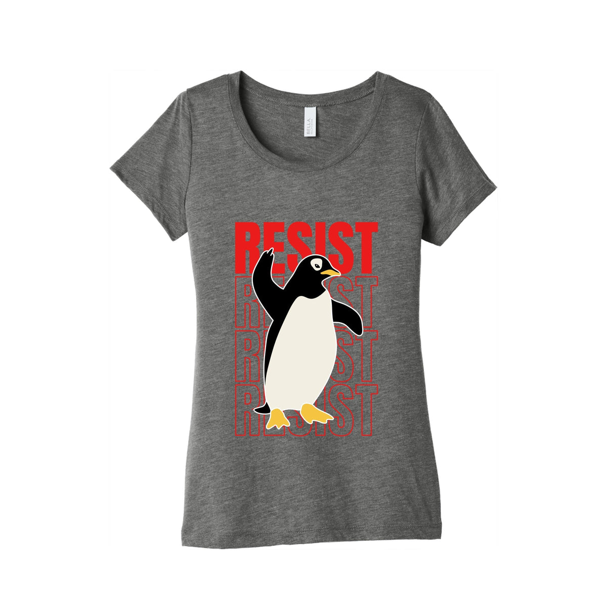 Penguin Resist Womens Triblend Tee Unisex